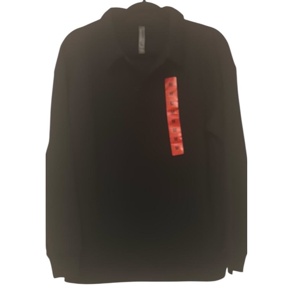 Mondetta Black V-Neck Button-Up‎ Sweater-NWT